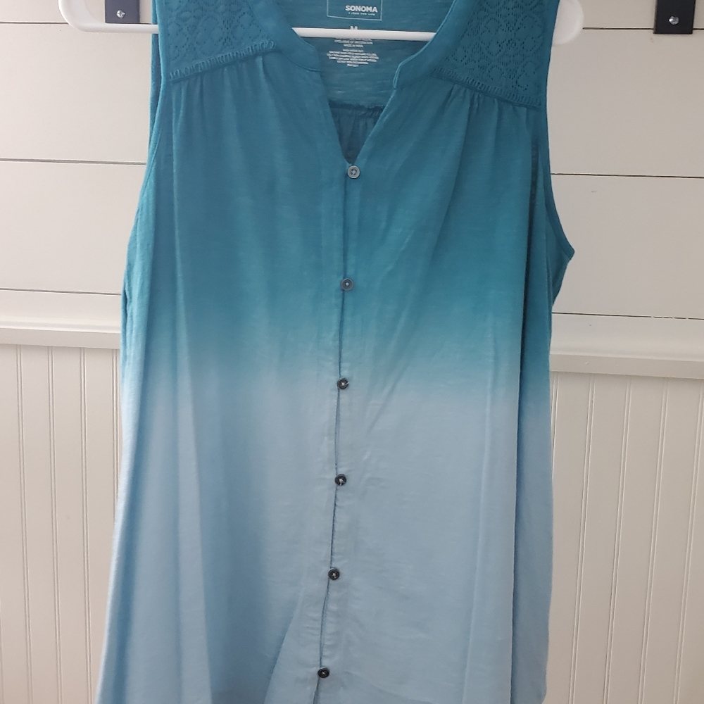 Button down tank top - Picture 3 of 3